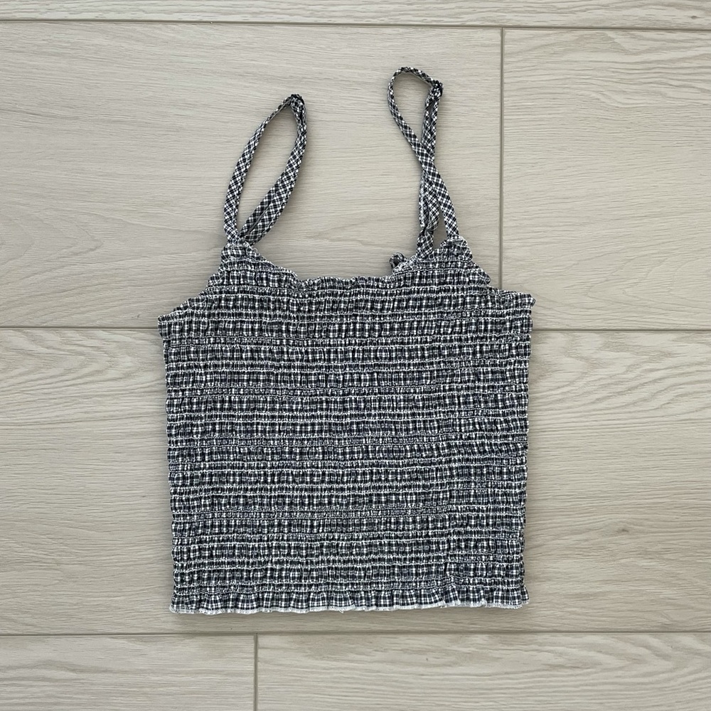 Brandy Melville Black and White Tank Top